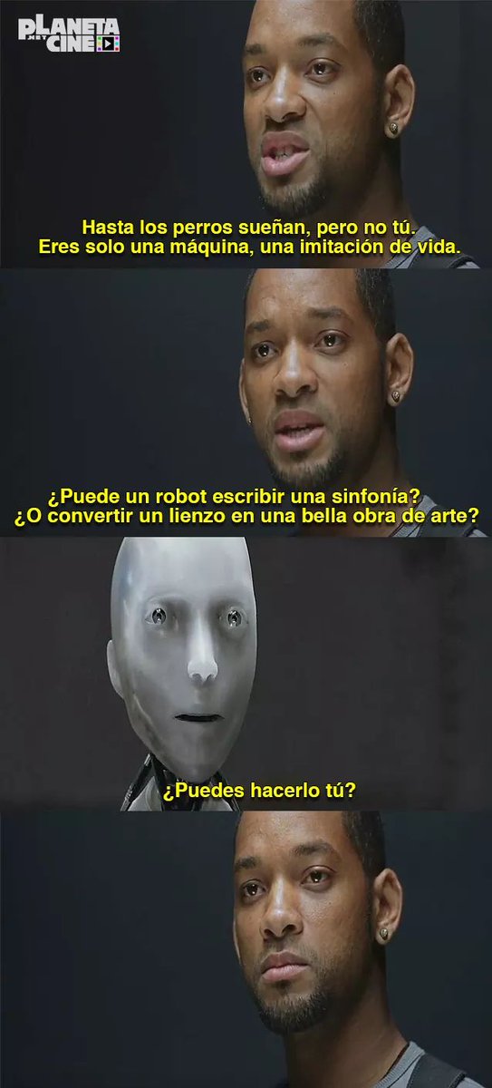 Jaimertaker's tweet image. ▶️ I, Robot - Yo, robot (2004)
#IRobot #YoRobot 📽🎞🎬