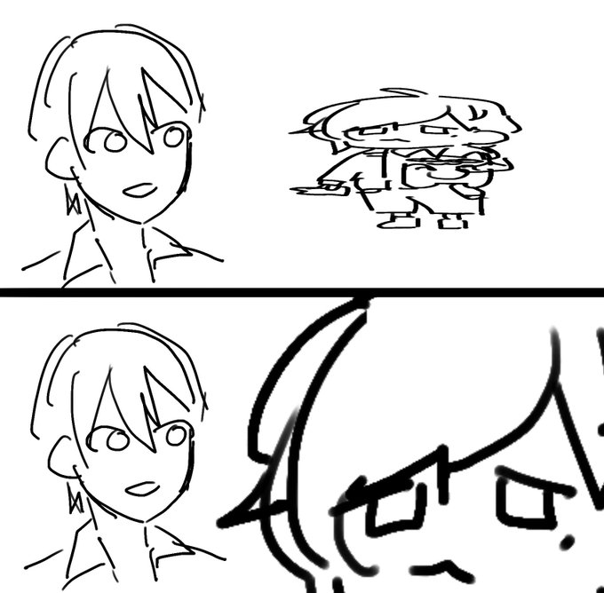 誕生日凸のときの絵です 