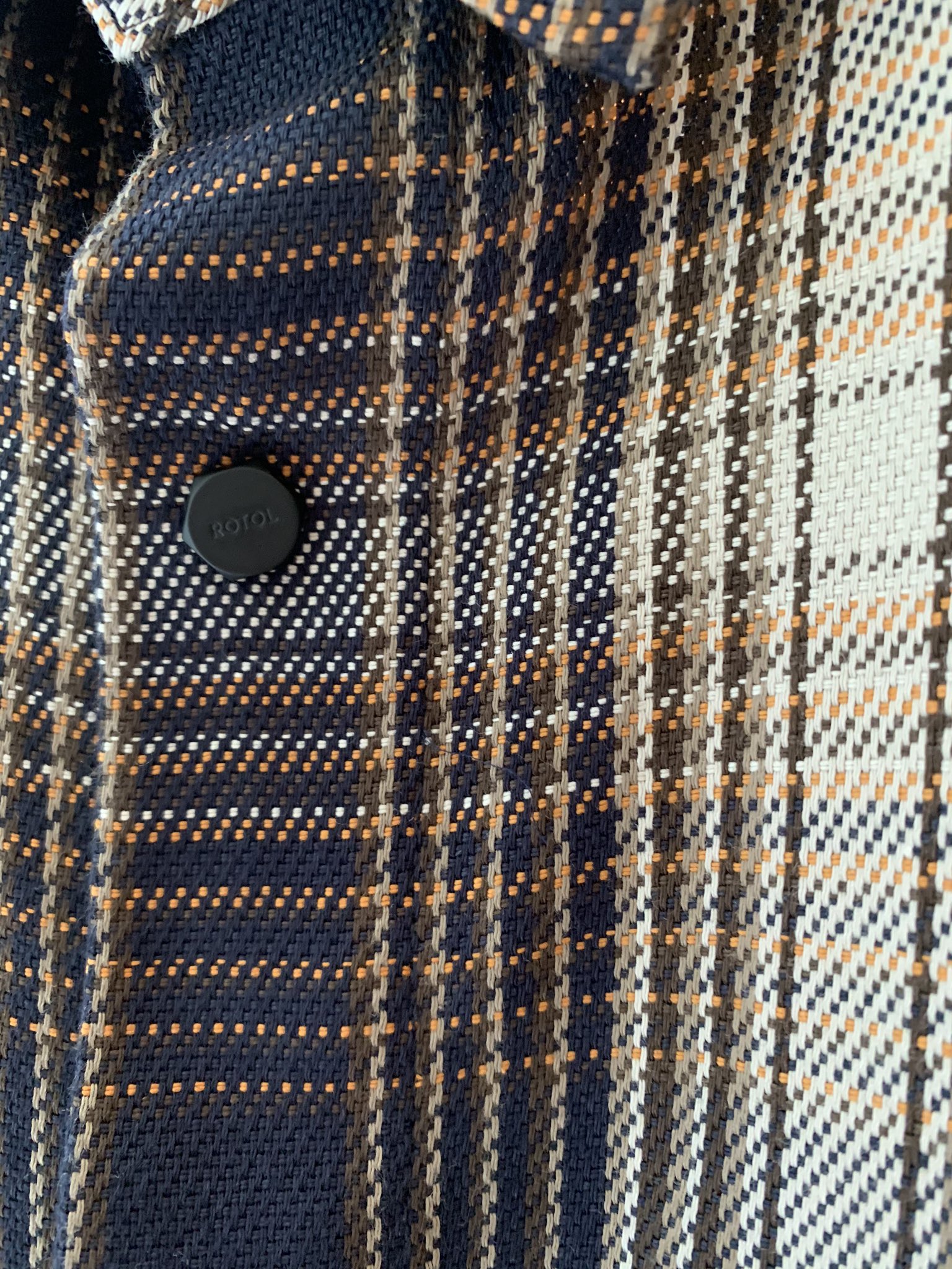 ⭐️りーしゅ ROTOL BIG FLANNEL SHIRT ROTOL BIG FLANNEL SHIRT Oversized Flannel Shirt For Men (Red