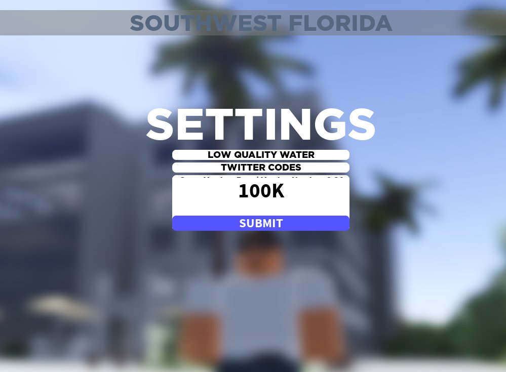 Strigid Development On Twitter Use Code 100k At Southwest Florida Beta For Free 100 000 Cash In Game Limited Time Only Roblox Robloxdev Https T Co Ailngs9trp Https T Co W3kyhqgaom - florida roblox games
