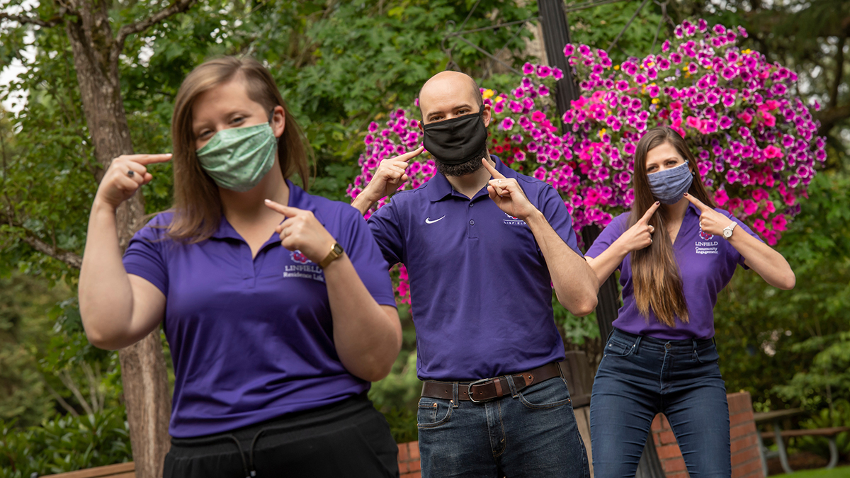 There's a lot to remember, and we know that. If you have questions, go to the following website or email covid19ert@linfield.edu.  https://www.linfield.edu/coronavirus-update/student-info.html