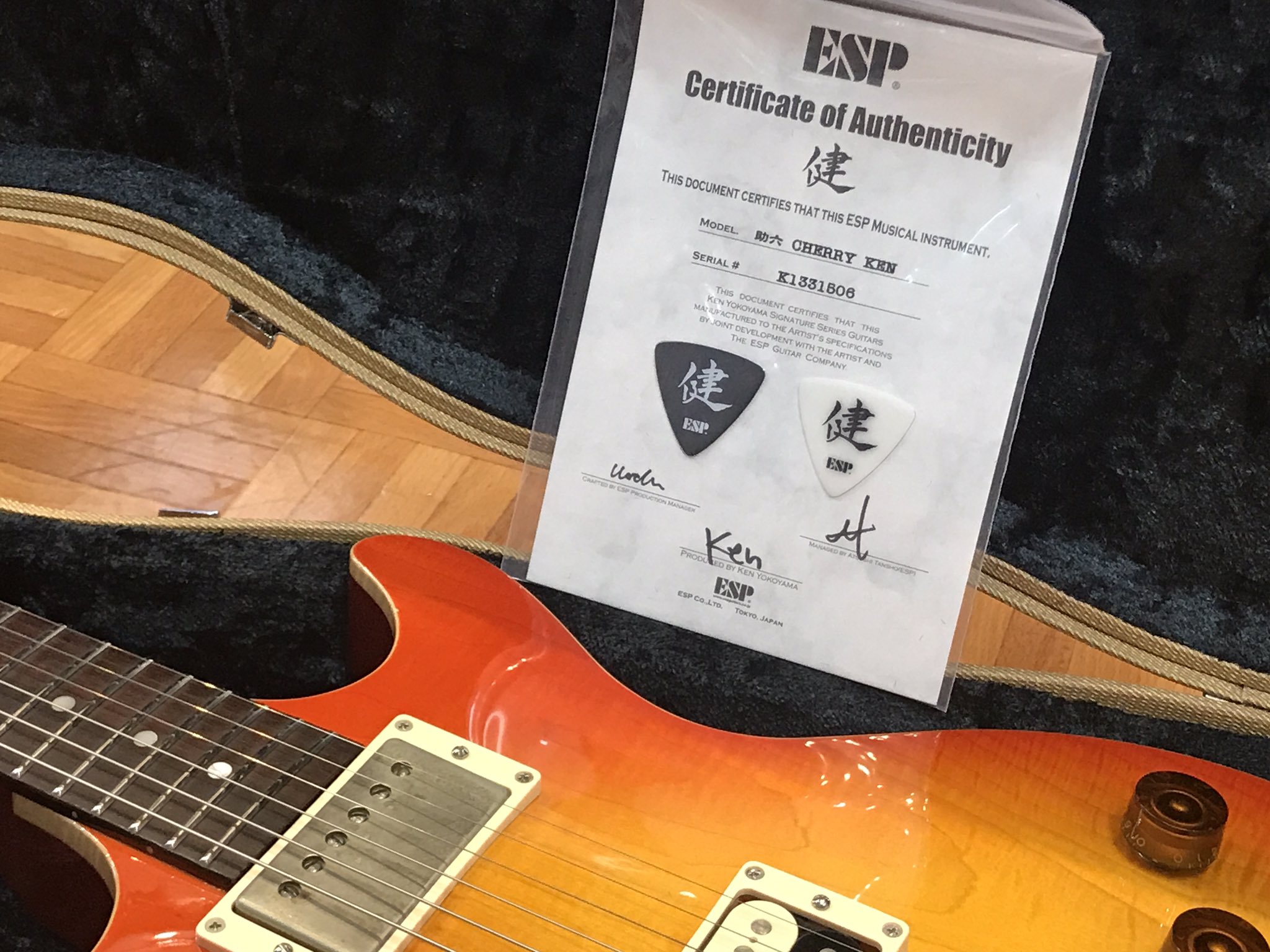 ESP 助六　Cherry Ken 横山健　ken yokoyama ESP 助六 Cherry Ken 横山健 ken yokoyama No.01 ESP 助六 | Ken