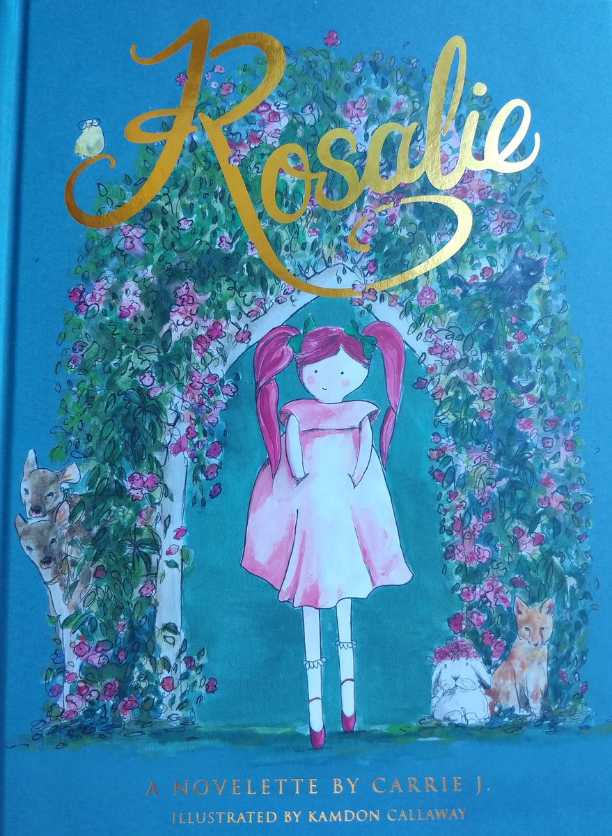 72. RosalieI was looking for some more Girl-coded books and found this oneReally more early-elementary but it is beautifully written (with my Kind of typography and writing Conventions) and illustratedIt is a paean to Female Friendship and virtueRecommend