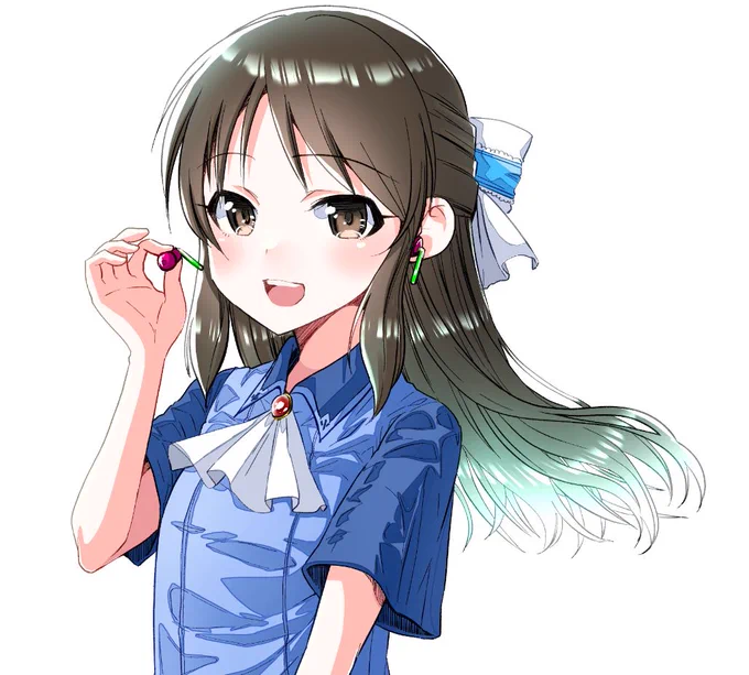「あぁ気が付かなくてすみません。この曲、本当に素敵でつい聞き入ってしまって……おはようございます」

ありすちゃんに新曲をプロデュースしたい…… 