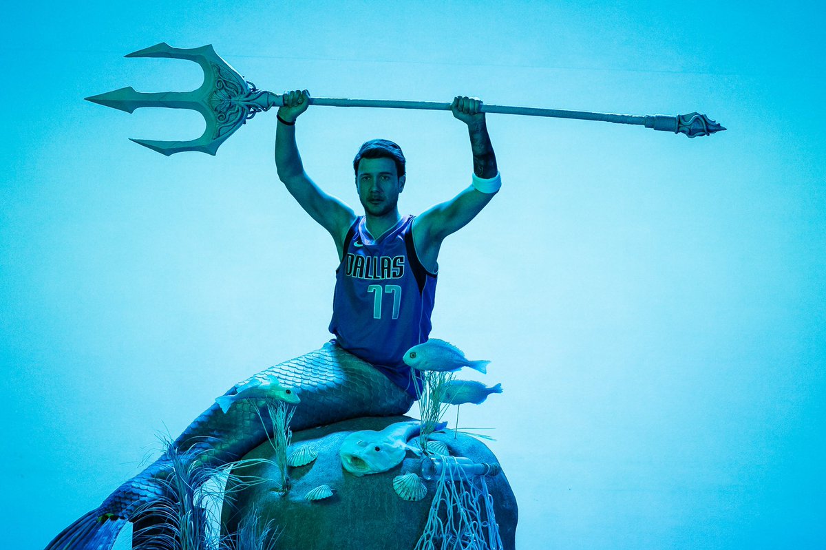 Luka Poseidončić, the God of Basketball!!! Bravo @luka7doncic &amp; <a href="/dallasmavs/">Dallas Mavericks</a>!!!!🔥🏀🔥
#nba #nbaplayoffs #lukadoncic #mynameisluka #dallasmavericks #laclippers #mffl