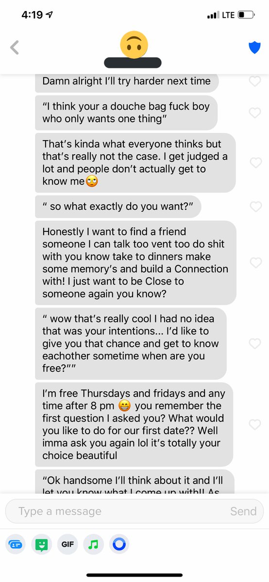 Mac_Stewart5's tweet photo. I don’t even know what’s happening rn... this is why I don’t use tinder lmao https://t.co/quapGDC94w