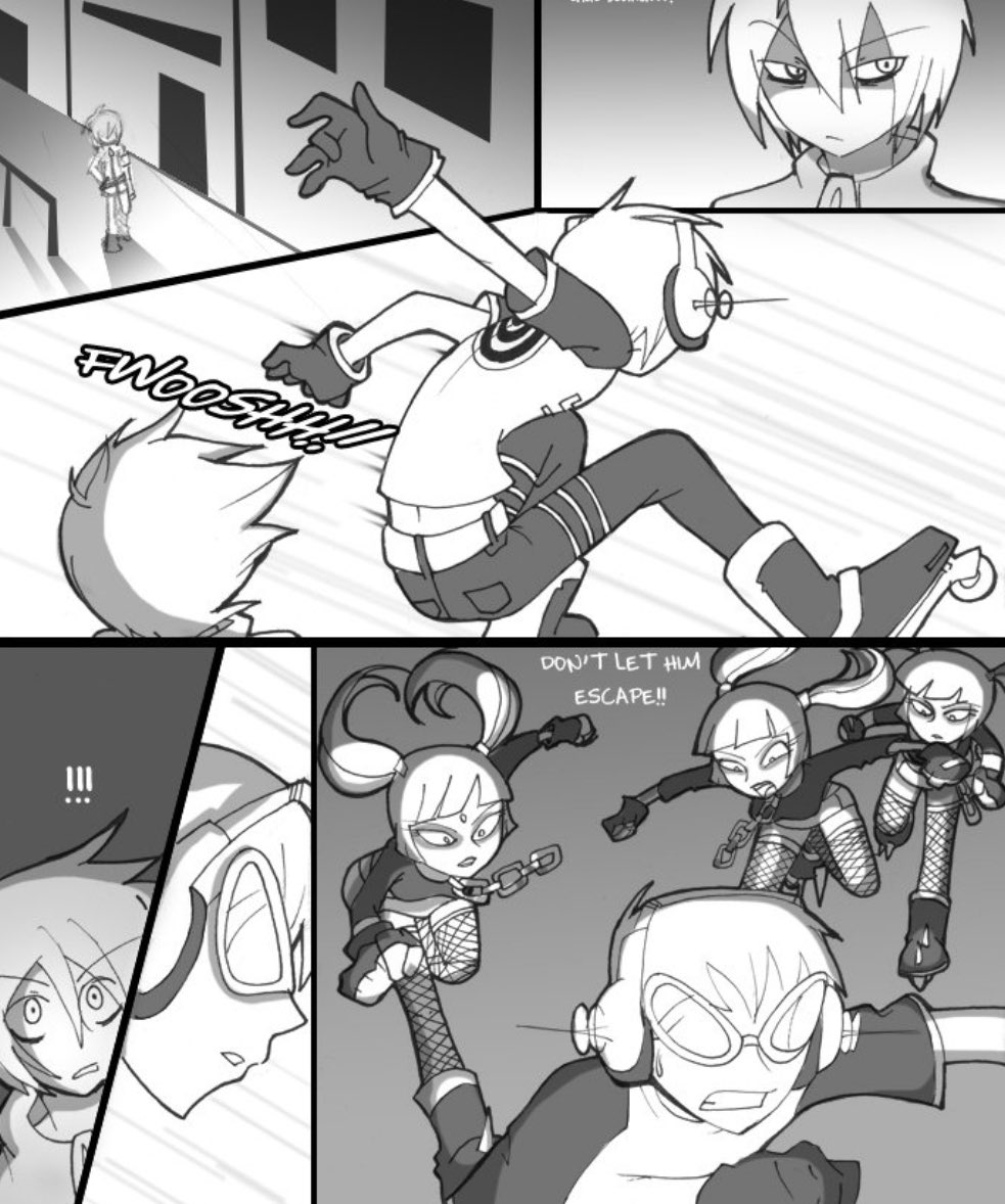 Listen, I loved JSR so much I dedicated a whole entire year of my 2008 life to make a fancomic of it inserting my OCs of course. I inked this traditionally cause I had no tablet back in the day.
