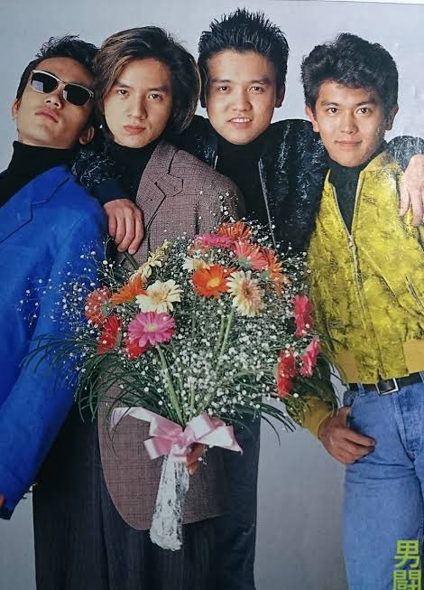 男闘呼組 扇子 成田昭次 高橋和也 岡本健一 前田耕陽(4ページ目 男闘呼組 扇子 成田昭次 高橋和也 岡本健一 前田耕陽(4ページ目