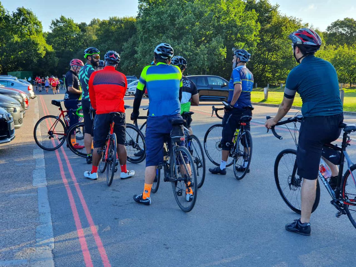 Taking out the beginners on a Sunday spin up moreton 
#AHPsActive #AHPActive #wecycle