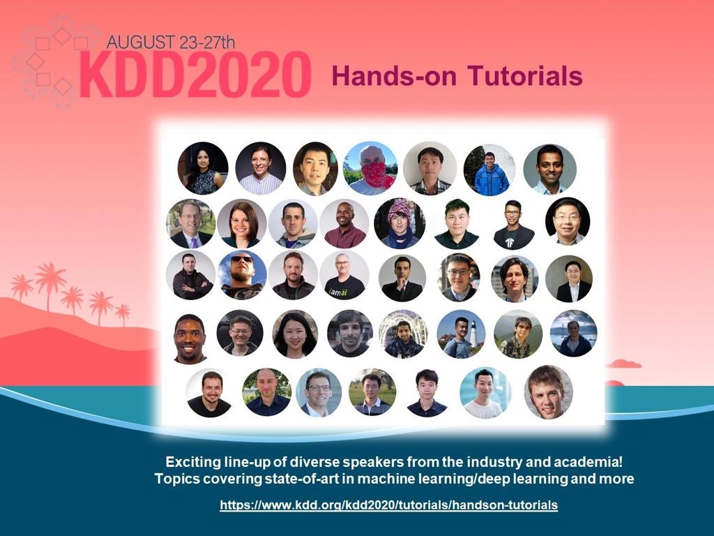 gopalanarjun's tweet image. Join us at KDD on Tuesday, 9 AM - 12 PM Pacific time.
We’re organizing a hands-on tutorial on Neural Structured Learning. Tutorial outline at github.com/tensorflow/neu….
Find us on whova or Vfairs. #KDD2020
@DaChengJuan1 @kdd_news
