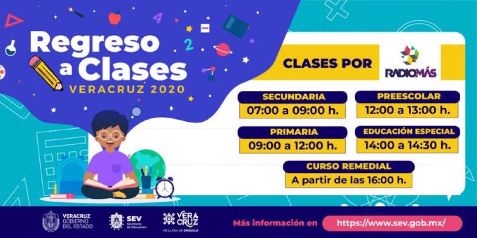 ZenyazenEscobar's tweet photo. Este lunes iniciamos un nuevo ciclo y la comunidad escolar tendrá todo el acompañamiento de la @SEP_mx.
Desde la @SEducacionVer sumamos a la cobertura educativa las radio clases a través de @RADIOMASRTV y herramientas para comunidades, también en https://t.co/tGXvb5E0Nm https://t.co/mzm5MIbwI5