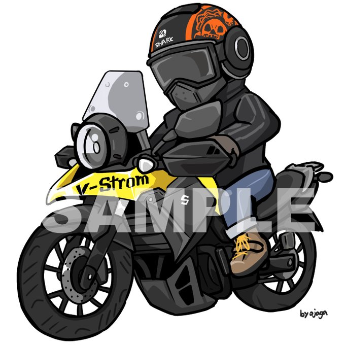 バイクのイラストのtwitterイラスト検索結果