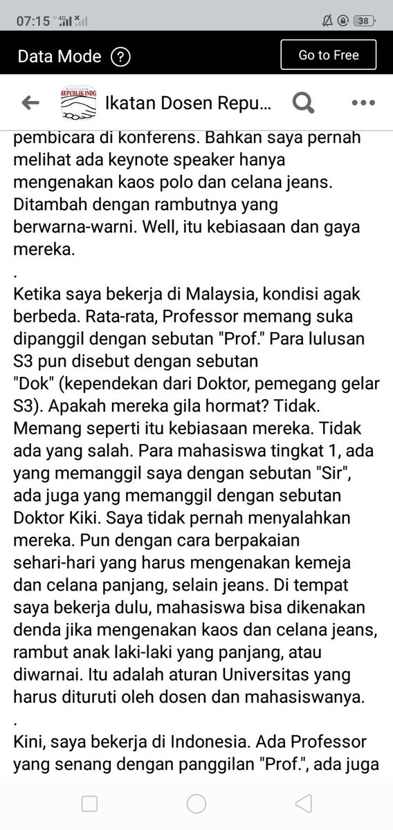 ErsaTriWahyuni's tweet photo. Di mana bumi dipijak.. di situ langit dijunjung. Adab dulu baru ilmu. Setiap negara punya adab dan kebudayaan masing-masing. Tidak perlu gegar budaya dan jadi lupa jati diri. https://t.co/jaG3NWad3a