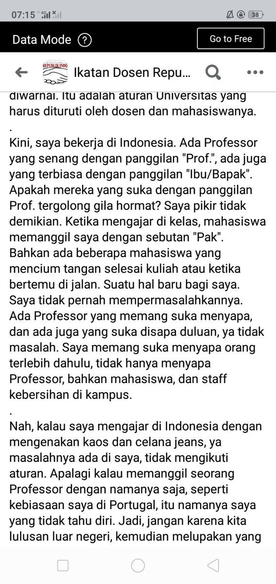 ErsaTriWahyuni's tweet photo. Di mana bumi dipijak.. di situ langit dijunjung. Adab dulu baru ilmu. Setiap negara punya adab dan kebudayaan masing-masing. Tidak perlu gegar budaya dan jadi lupa jati diri. https://t.co/jaG3NWad3a