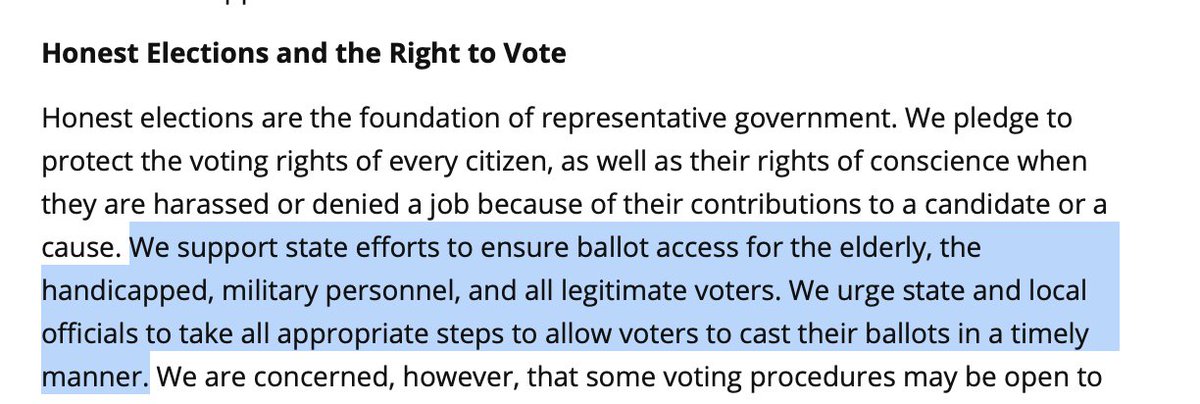 Wow, thank you  @GOPconvention for this ringing endorsement of mail-in balloting. Good for you, guys.