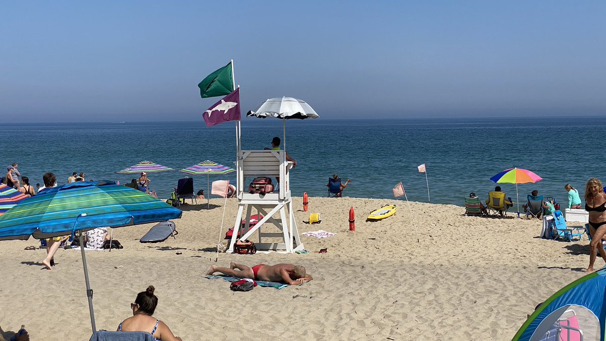 sganley's tweet photo. Staycation on #CapeCod.  Do they really expect me to find a spot with 12 feet of social distancing? #MarconiBeach #CapeCodNS https://t.co/ajxZ7orw5t
