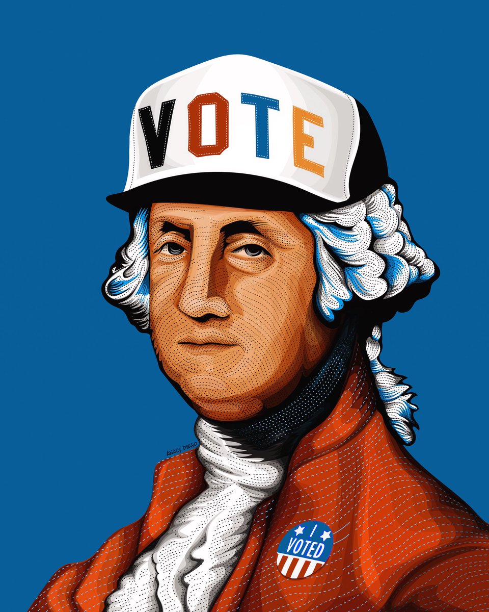 🔵🔴 Your opinion doesn’t matter, unless you #vote 🔴🔵 #analydiegoart