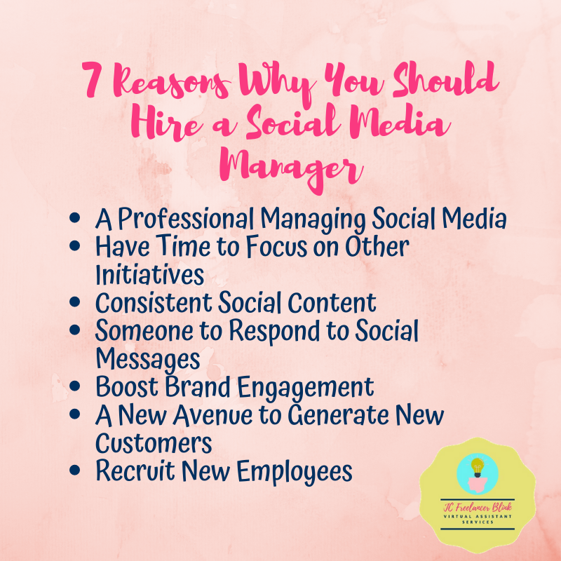 VaCabalquinto's tweet photo. 7 Reasons Why You Should Hire A Social Media Manager

#HireSocialMediaManager #YourWorkWillBeEasy #Resourceful #WellKnowledge #DeliverExceptionalResult https://t.co/obJ4jSGBPJ