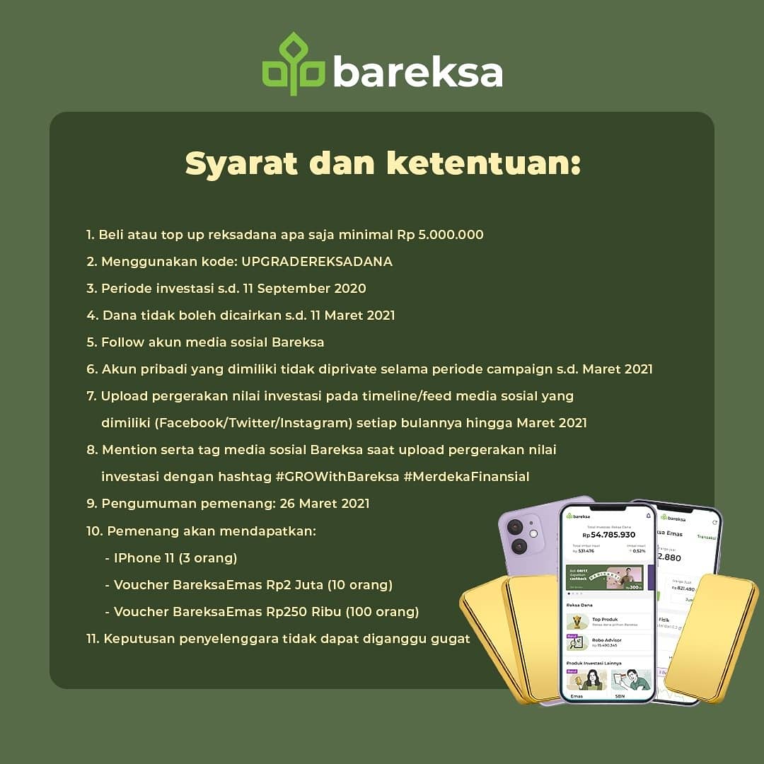 Promo Akhir Pekan Beli Sr013 Di Bareksa Bisa Raih Emas Rp50 Ribu