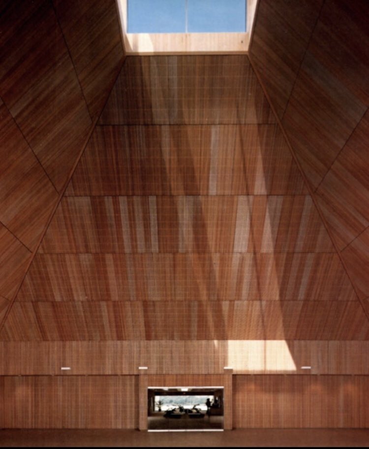 JoshLipnik's tweet photo. Edward Larrabee Barnes, Chicago Botanical Gardens Administrative Building (1976) Chicago, IL

Via Architectural Record (July 1979) https://t.co/UoYSYSWsbS