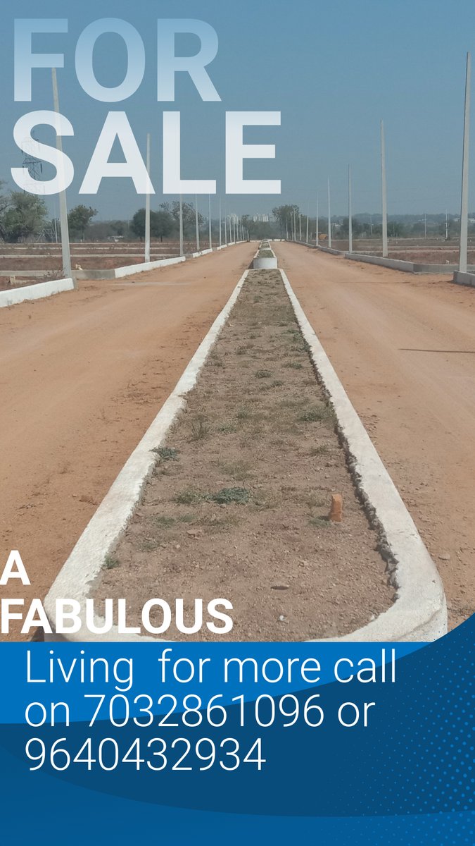 BhanuAssociate's tweet image. HMDA | DTCP |YTDA Approved plot for sale at Hyd with clear Title Range start from 5K to 13.5K
For more : +91- 7032861096 | 9640432934 &amp;amp; : 9squareyards.com
#9squareyards #openplotforsale #openplotathyderbad #plotatshadnagar #plotsatkothur #plotatmaheswaram #plotsatyadadri