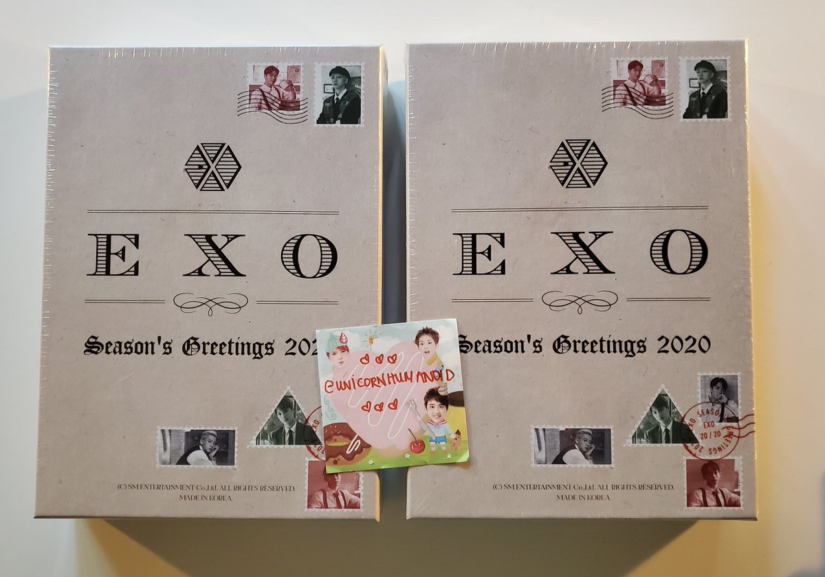 WTS SEALED EXO 2020 SEASON'S GREETINGS $40 SHIPPED EACH;