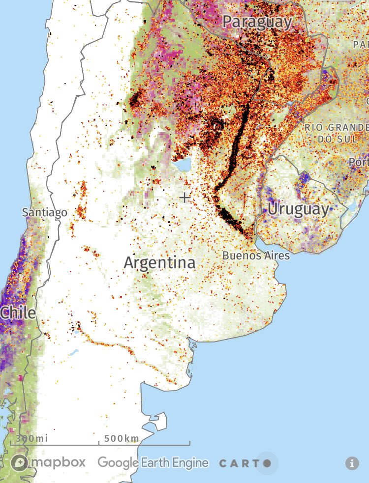 oconalf's tweet photo. Incendios en América del Sur, agosto 2020 https://t.co/uQRRKxptuS