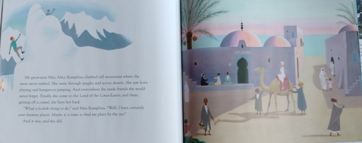 89. Miss RumphiusThe story of a women who goes on an adventure and becomes a cool wine aunt it never occurs to her that one way to make the world more beautiful is to be a loving parent COME ON i shout each time I read it THE SURVIVAL OF YOUR SPECIES IS BEAUTIFUL but ok flowers