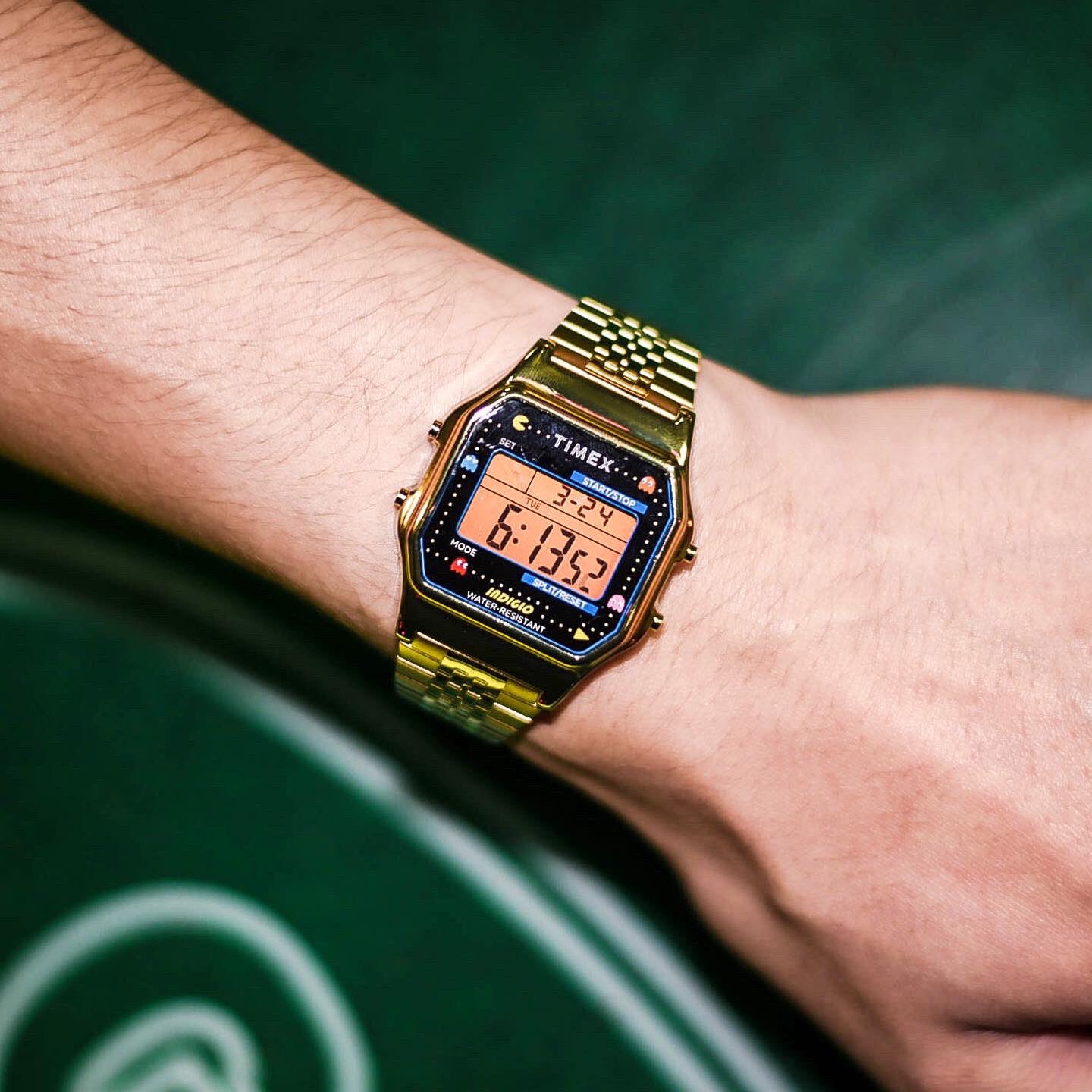 Timex pac man gold sale