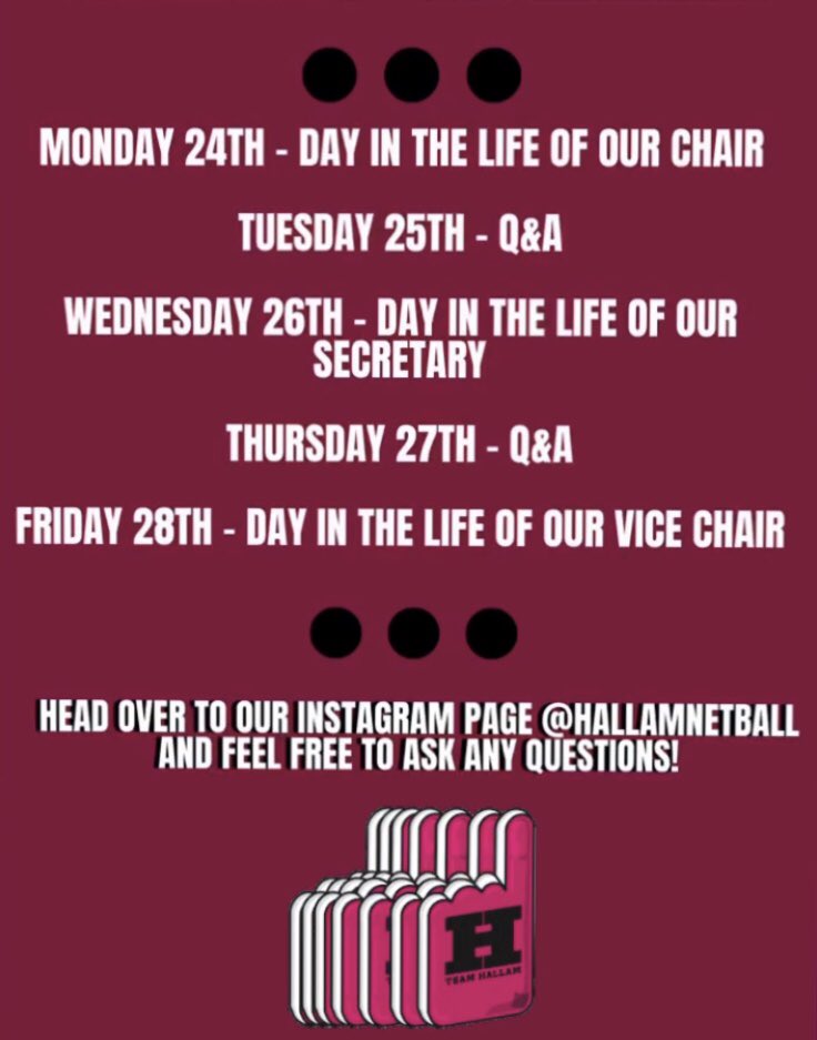 SHU Netball tweet media