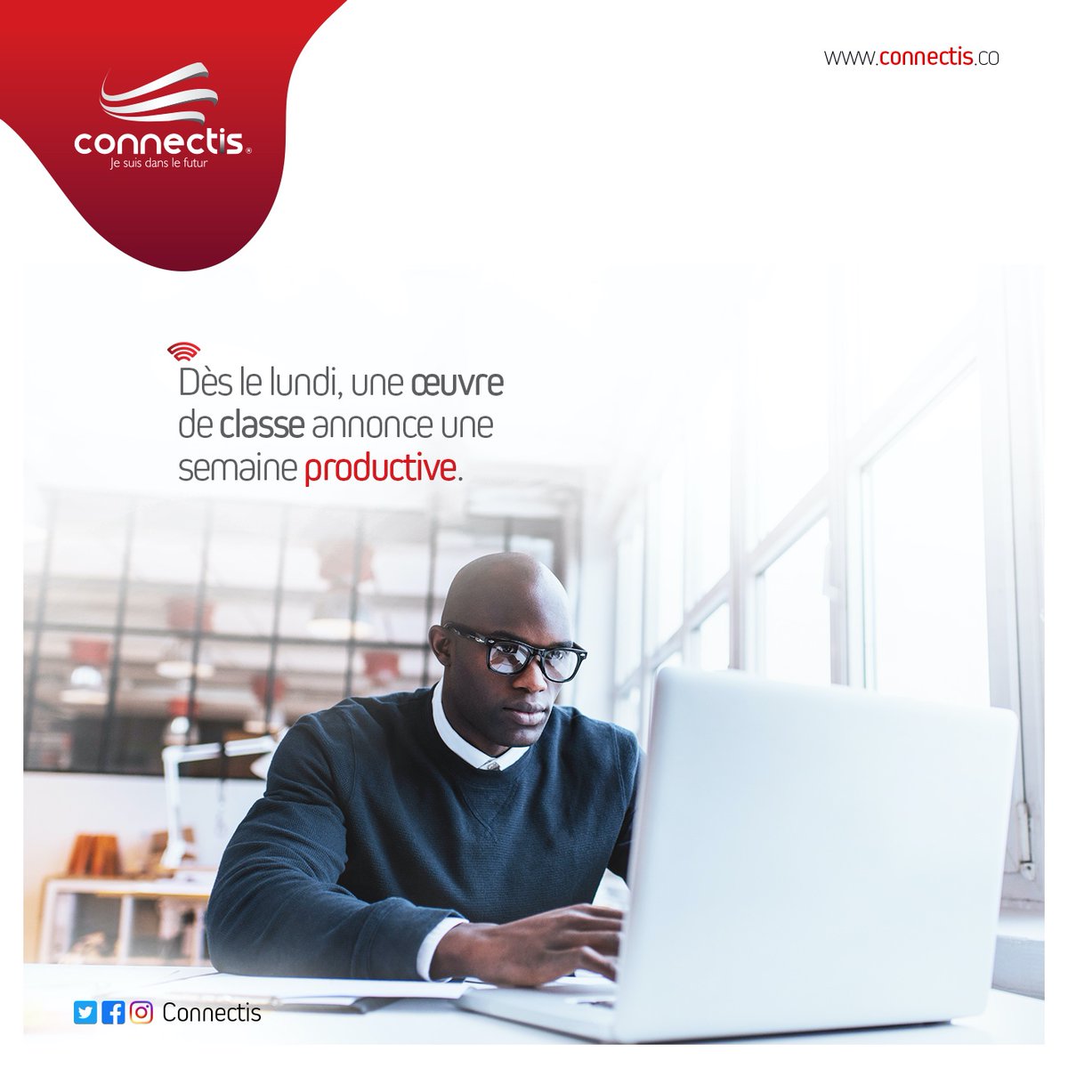 _Connectis's tweet photo. Votre oeuvre prépare votre futur.
#CONNECTIS #INTERNET #WIFI #telecommunications #lundimatin #motivation #mondaythoughts #Congo #Goma #congolais #congolaises #kivu #NordKivu #passion #tweetoftheday #RestezPrudents https://t.co/qDnQKsa2Je