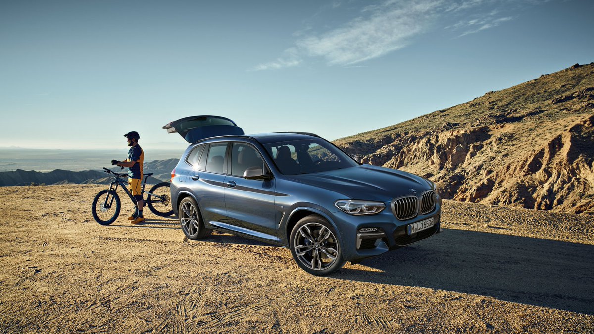 Off. Road. Time.
#TheX3

The #BMW X3 M40i.
Fuel consumption (combined): 8.2–7.9 l/100 km. CO₂ emissions (combined): 188–180 g/km. b.mw/Further_Info
