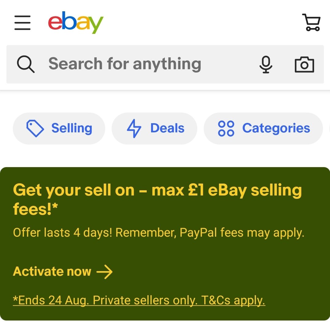 eBay £1 Max Selling Fee PromoA THREAD ON HOW TO TAKE ADVANTAGE: