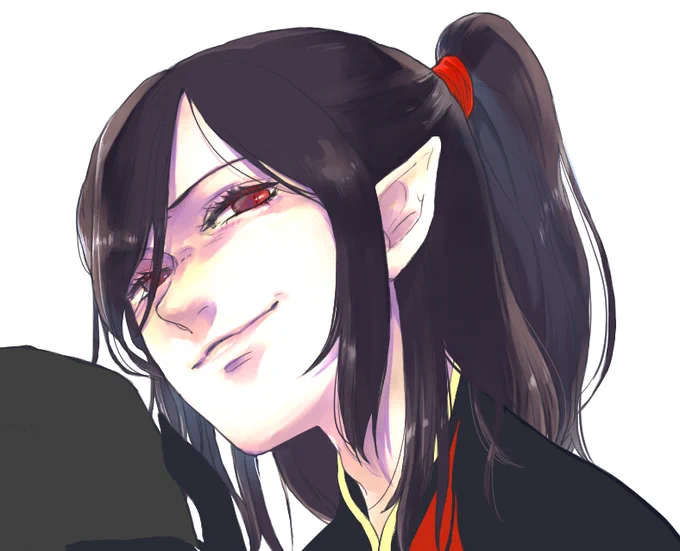 昨夜は久しぶりにネトゲ時代の自キャラお絵描きをしていました 