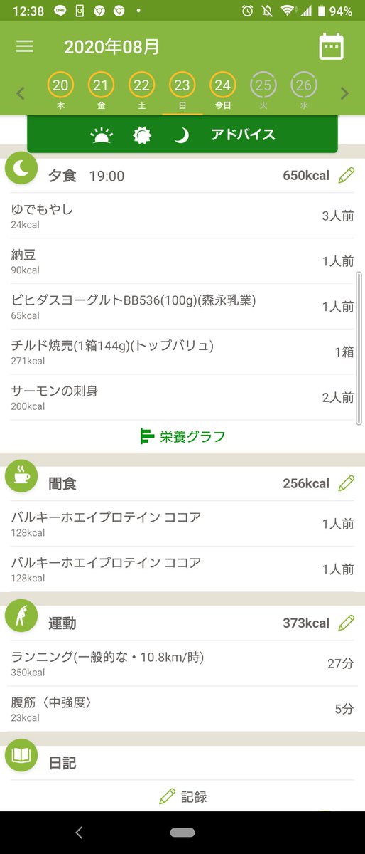 痩せるぞー 痩せるぞー