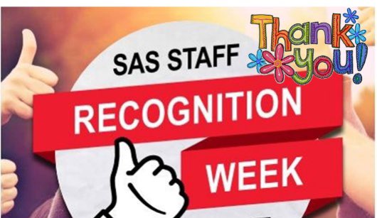 dizdarm's tweet photo. Celebrate SASS Recognition Week!

This week is School Administrative and Support Staff Recognition Week, a time to acknowledge and thank the often unsung heroes in our public schools. https://t.co/ug8zOVahqY