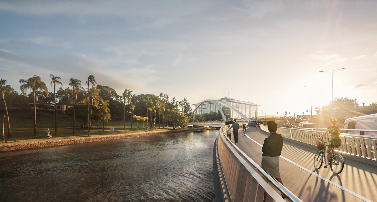 AseanDeveloper's tweet image. Brisbane City Council has put the call out for contributors to build the city&apos;s green bridges while also seeking community feedback on the structures.

#Brisbanecitycouncil #Brisbanegreenbridges #KangarooPoint #BreakfastCreek  

Read more: bit.ly/3l89Xud