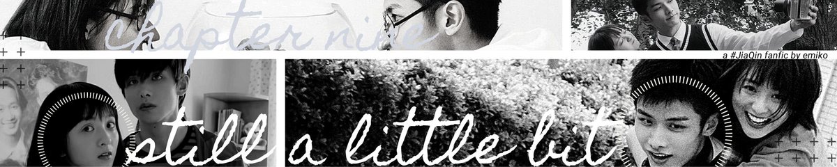 emikowrites's tweet photo. “Am I that unattractive in my pj’s?”
His mouth fell open. “Where did that come from?! Believe me, Jiaqi you are very attractive! You’re cute and adorable sometimes I don’t know what you do to me."
#StillALittleBit Read Chapter Nine here: https://t.co/ikehzXQGLN
#JIAQIN #FanFic https://t.co/YShZHEK5Mq