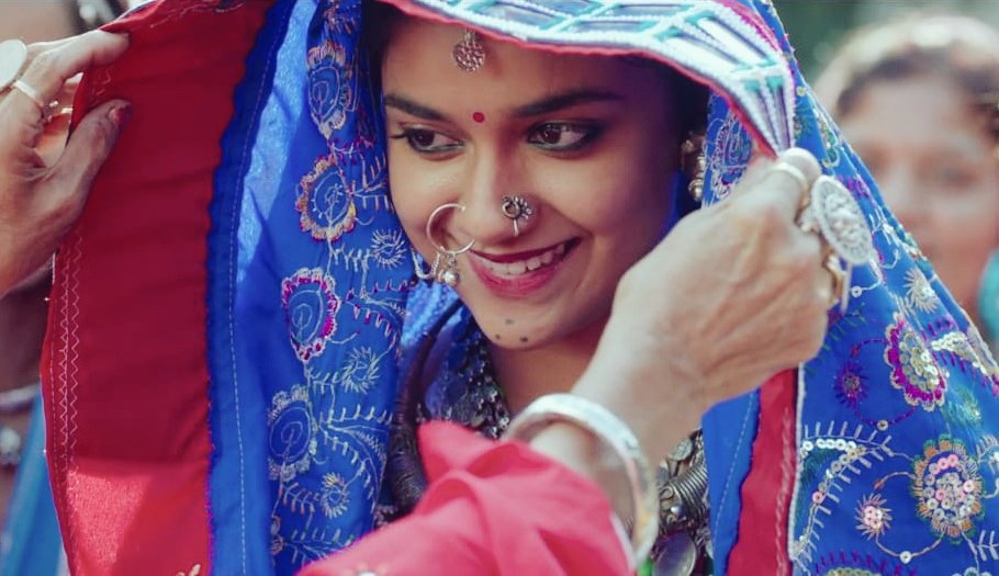 ASKSLuv's tweet photo. How cute keerthy in this look @KeerthyOfficial https://t.co/qtDryJtWKV