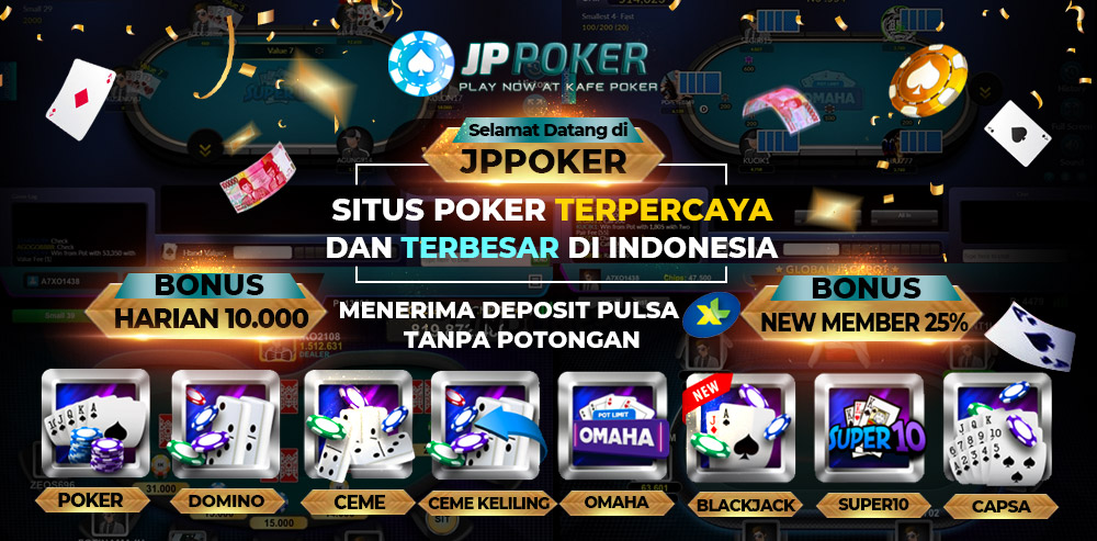 Laura82956586's tweet photo. Ayo segera daftarkan dirimu di JP POKER!
Situs judi online terbesar dan terpercaya di Indonesia!
Banyak bonus menarik yang bisa anda dapatkan,tunggu apalagi?Ayo daftar sekarang!

#judionline #pokeronlineindonesia #pokeronline #jppoker https://t.co/zduD1D6Ey5