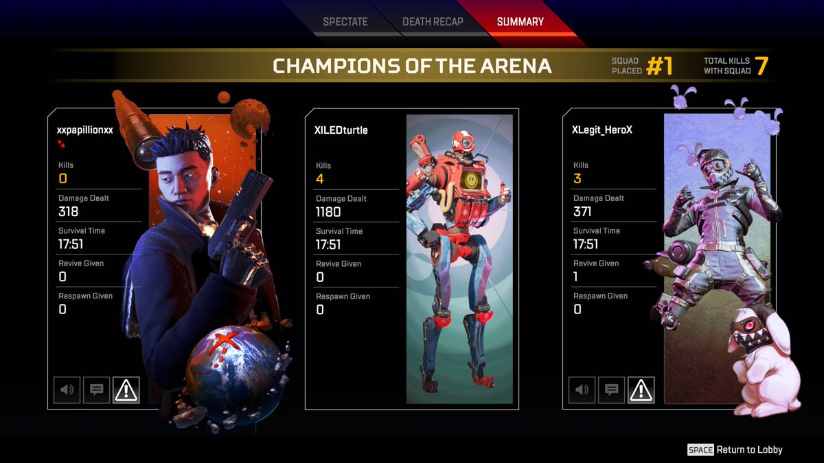 DesignsTrh's tweet photo. We got our first win of the new season and I hit LVL 100!
#ApexLegends #octane #apexseason6 https://t.co/7uDTAWJq6b