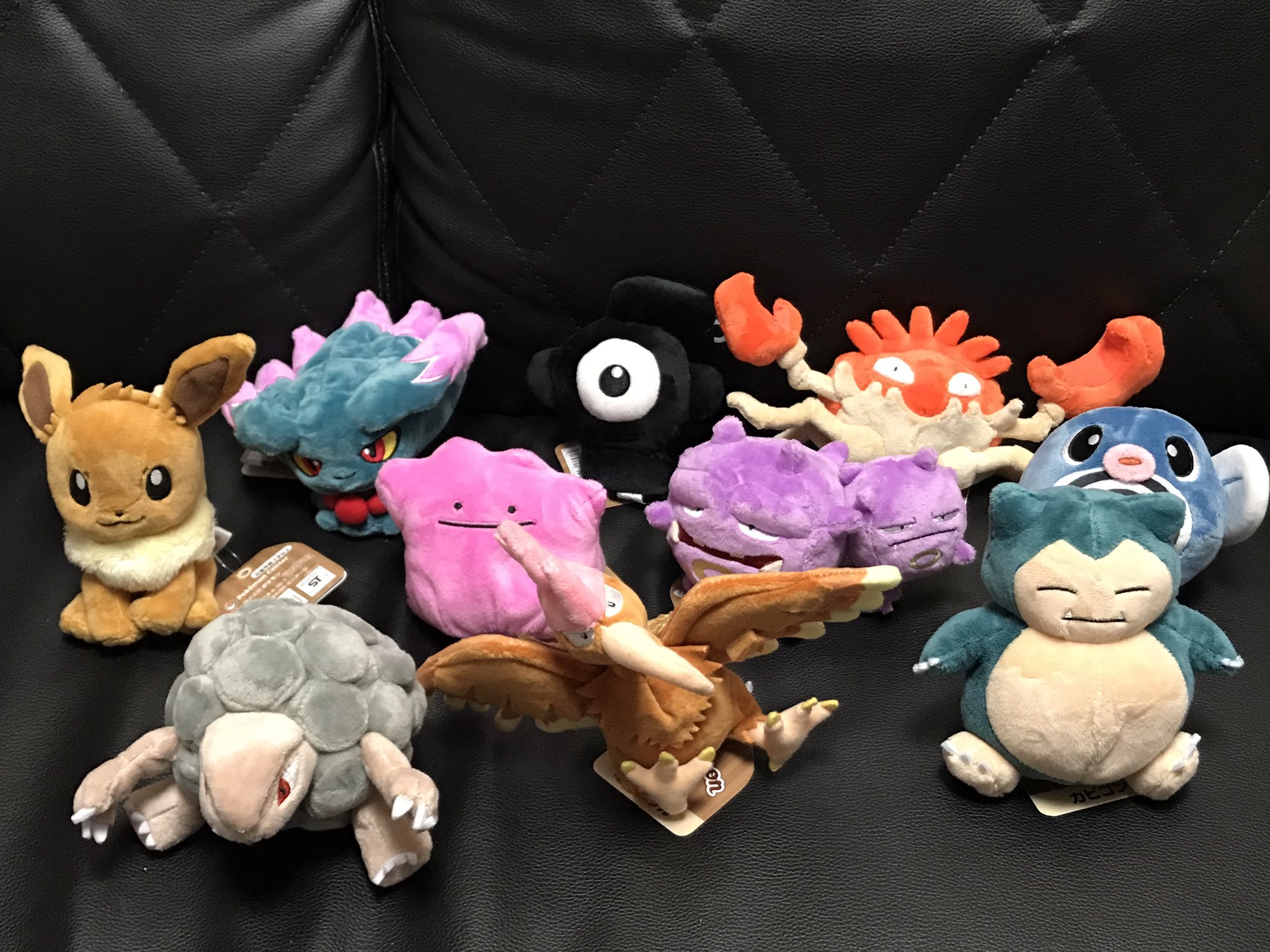 Zeckt ゼクト 開封結果は イーブイ ムウマ アンノーンe キングラー ニョロモ メタモン マタドガス ゴローニャ オニドリル カビゴン でした とりあえず持ってるのと被らなかったのでよかった ポケモンfit 10個