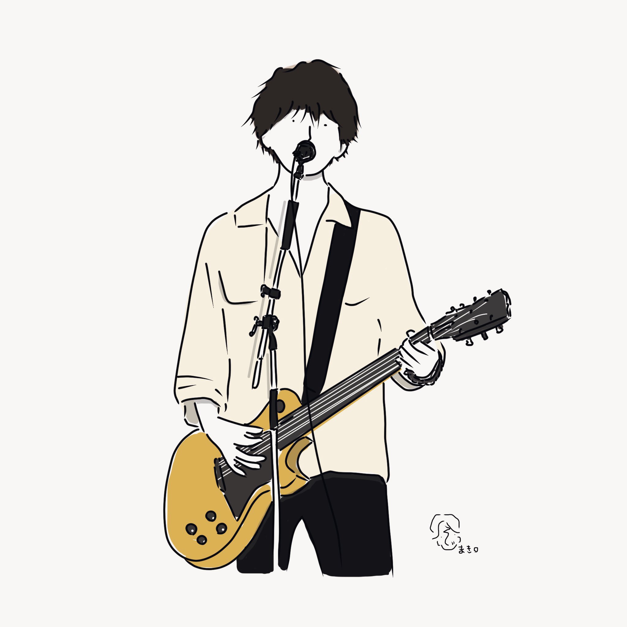 Fujimaki 藤原基央さんご結婚おめでとうございます Illustration Illust Fujimaki Fashion Coffee Cafe ファッション コーヒー カフェ イラスト イラストレーション Bumpofchicken 藤原基央 藤くん 婚約 おめでとうございます