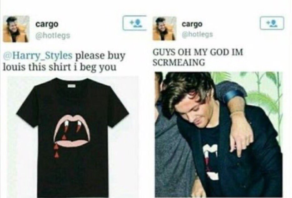 sharing clothes!larry is superior