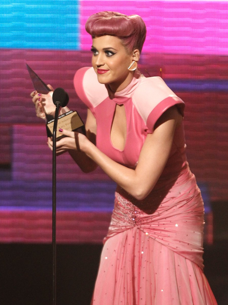 After performing TOTGA at the 2011 AMAs, Katy received a special award for her 5 #1 singlesKaty was elected the Artist of the Year by MTV, for her performance on the charts worldwideIn 2012, Katy became the 1st artist ever to have 5 songs sell over 5M digital copies in the US