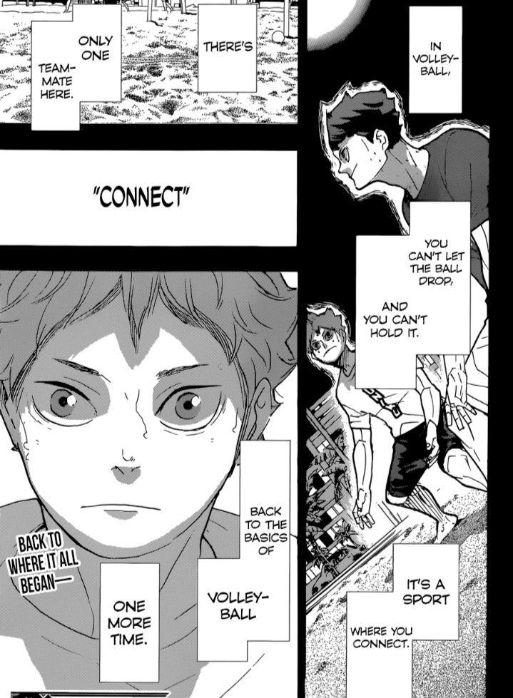 This scene reminded me time and time again that its alright to lower yourself down and get back to the basics. To get yourself used again to the activity that you have always loved w all your heart and can finally know fun again. It's a beautiful sentiment in its own right