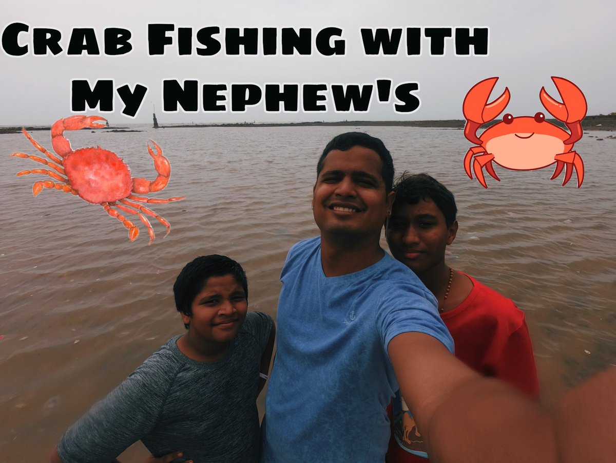 KevinWolfsTake's tweet photo. Here's a Fun Vlog for the Week! #crab #fishing #bandra #crabfishing 
Link: https://t.co/n2XhYRS8QW
 #kids #experiences #fishinglife #mumbai #bandstandbway #bandra #kevinwolf #wolfstake #vlogsquadedits #youtubevideos #india_clicks #funtimes #howto #grow #learning #excitement https://t.co/KGvQcdmqBW