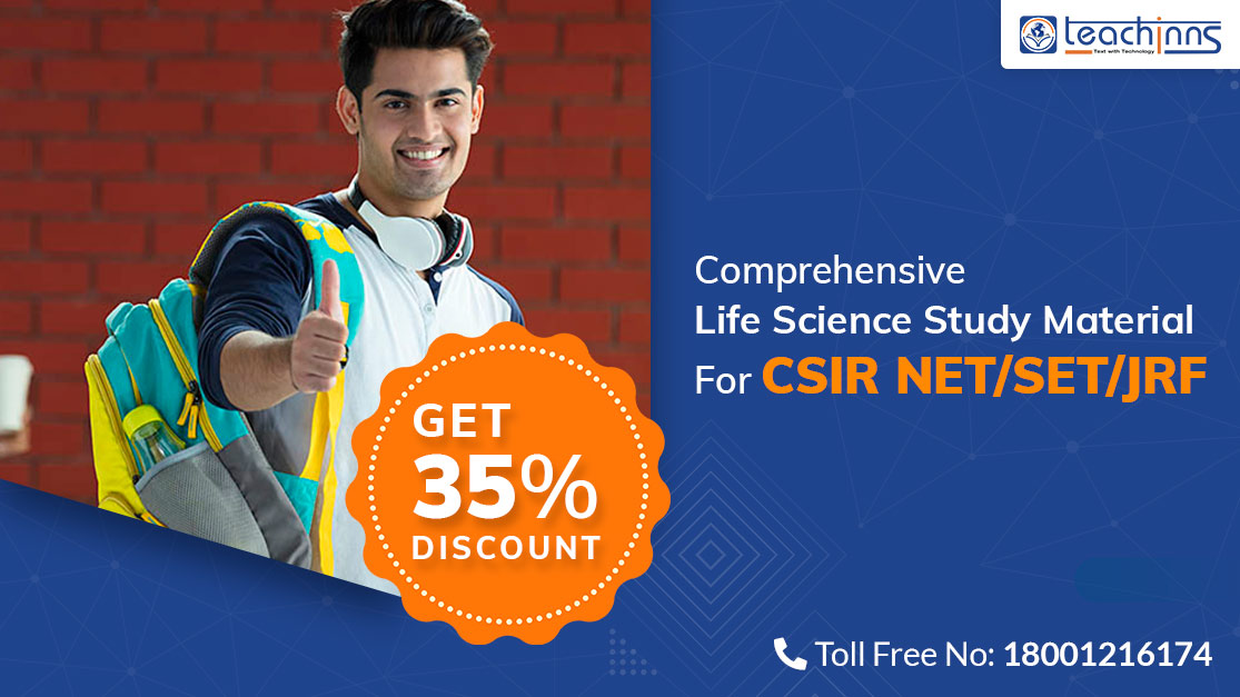 teachinns's tweet image. No need to look anywhere else, Teachinns brings to you the complete study material for your Life Science Exam! Enroll now to get a 35% discount instantly. tinyurl.com/ycah6lff
#CSIRNETExam2020 #LifeScience #StudyMaterial #Teachinns