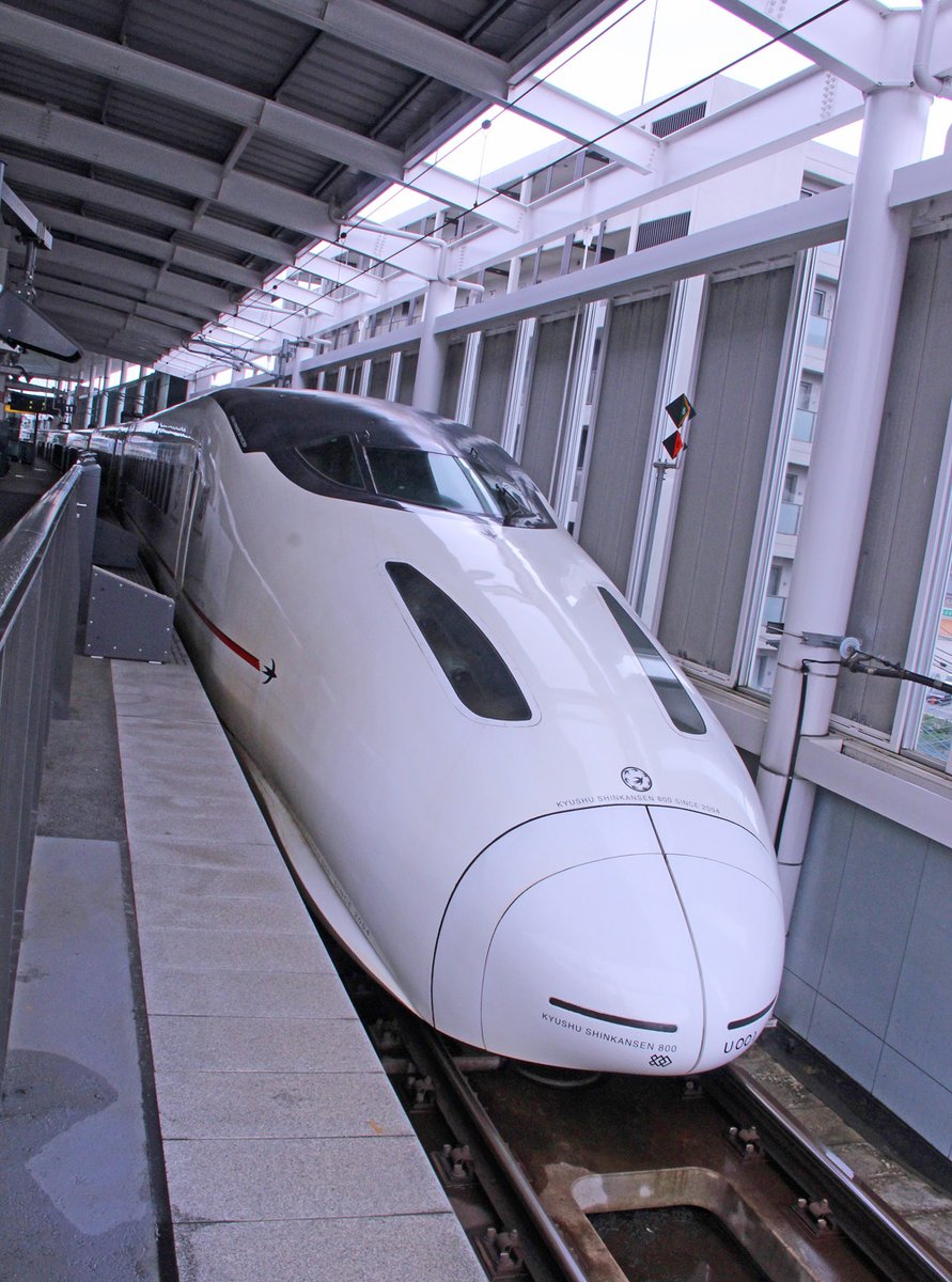 空鉄 九州の新幹線 カッコいい 出来れば 一度 東京 鹿児島間を 走って欲しい