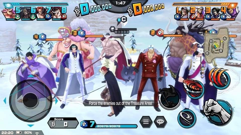 One Piece Bounty Rush Leaks/Info on Twitter "Livestream is in 5 hours. *Pictures taken by the 尺